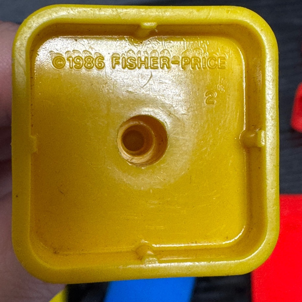 Fisher-Price Little People Vintage 1980s Vehicle & Accessory Lot Fire Truck Taxi - Picture 11 of 16